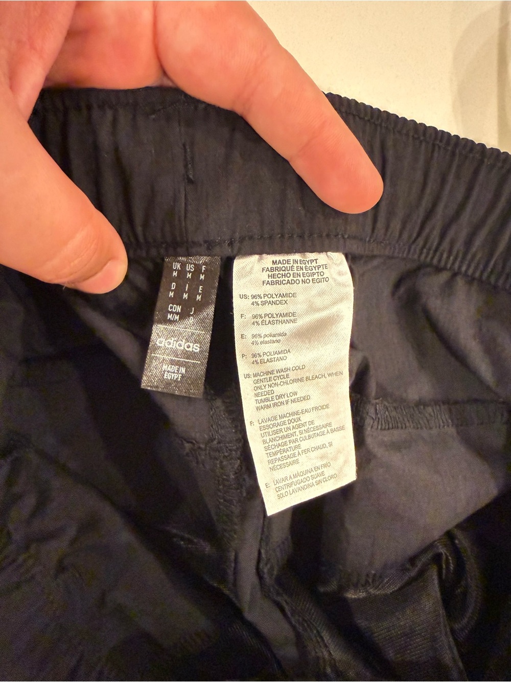 adidas Men's Black Athletic Shorts with Logo - Picture 5 of 7